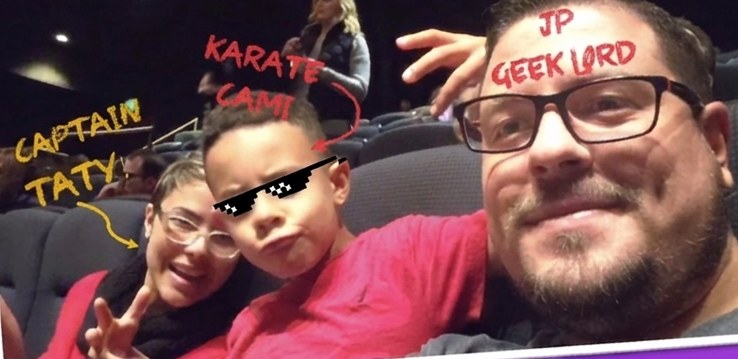 JP y su familia — geek & family guy